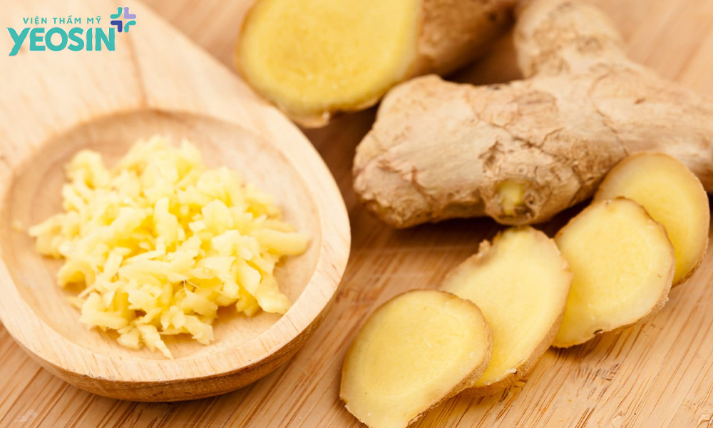 Phương pháp trị hôi nách bằng gừng